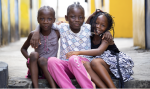 Students in Liberia